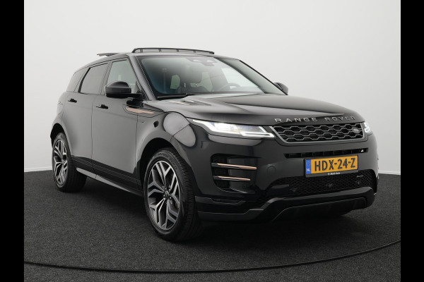 Land Rover Range Rover Evoque P300e AWD R-Dynamic Plug In Hybrid PHEV | Panodak | Adaptive Cruise | Meridian Sound | Lederen Sportstoelen Memory | 20"L.M  | Apple Carplay | Stuurverwarming |