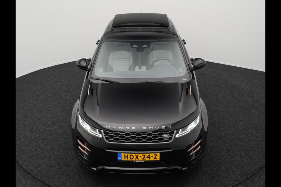 Land Rover Range Rover Evoque P300e AWD R-Dynamic Plug In Hybrid PHEV | Panodak | Adaptive Cruise | Meridian Sound | Lederen Sportstoelen Memory | 20"L.M  | Apple Carplay | Stuurverwarming |