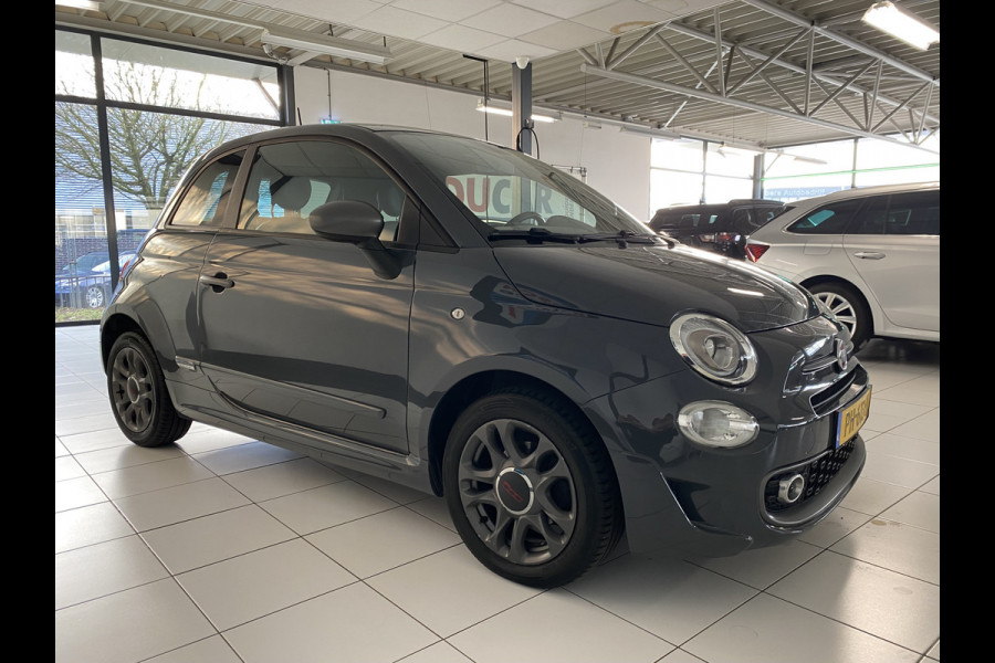 Fiat 500 S 0.9 TwinAir Turbo Sport Leer/ stof / Airco /Navigatie