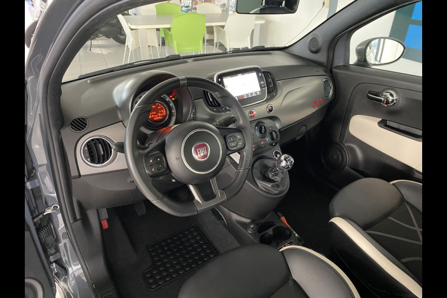 Fiat 500 S 0.9 TwinAir Turbo Sport Leer/ stof / Airco /Navigatie