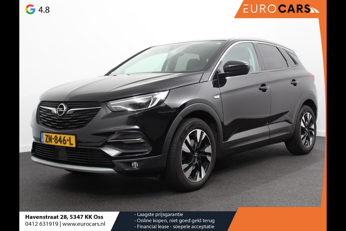 Opel Grandland X 1.2 Turbo Automaat Innovation | Leder | Memory seats | Stoel ventilatie en verwarming | Navigatie | Climate Control | Camera | Parkeer sensoren |