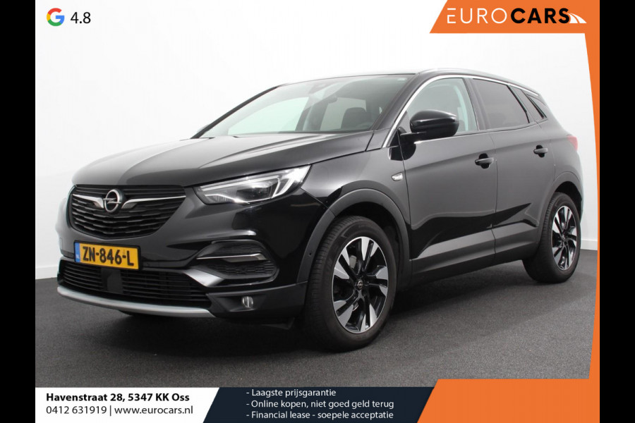 Opel Grandland X 1.2 Turbo Automaat Innovation | Leder | Memory seats | Stoel ventilatie en verwarming | Navigatie | Climate Control | Camera | Parkeer sensoren |