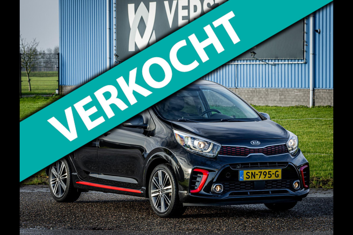 Kia Picanto 1.2 CVVT GT-Line|Leder|Camera|Navigatie|1e Eigenaar