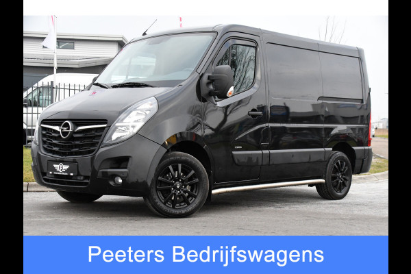 Opel Movano 2.3 Turbo L1H1 Black Edition Marge, Cruise, Camera, Multimedia, NAVI, 150PK, Automaat, Sensoren, Trekhaak, UNIEK!