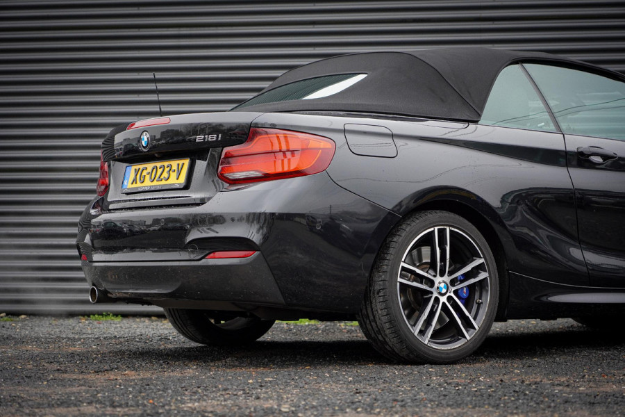 BMW 2 Serie Cabrio 218i High Executive M-Sport / Aut / NL Auto / HiFi / Leder / Carplay