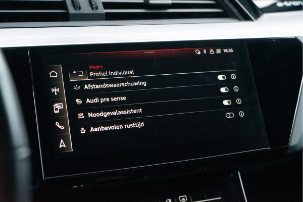 Audi e-tron Sportback 50 Quattro / 2x S-line/ Standkachel/ Luchtvering/ Adaptive Cruise Control/ Panoramadak/ 230kW (313PK)