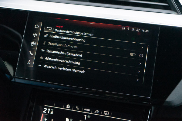 Audi e-tron Sportback 50 Quattro / 2x S-line/ Standkachel/ Luchtvering/ Adaptive Cruise Control/ Panoramadak/ 230kW (313PK)