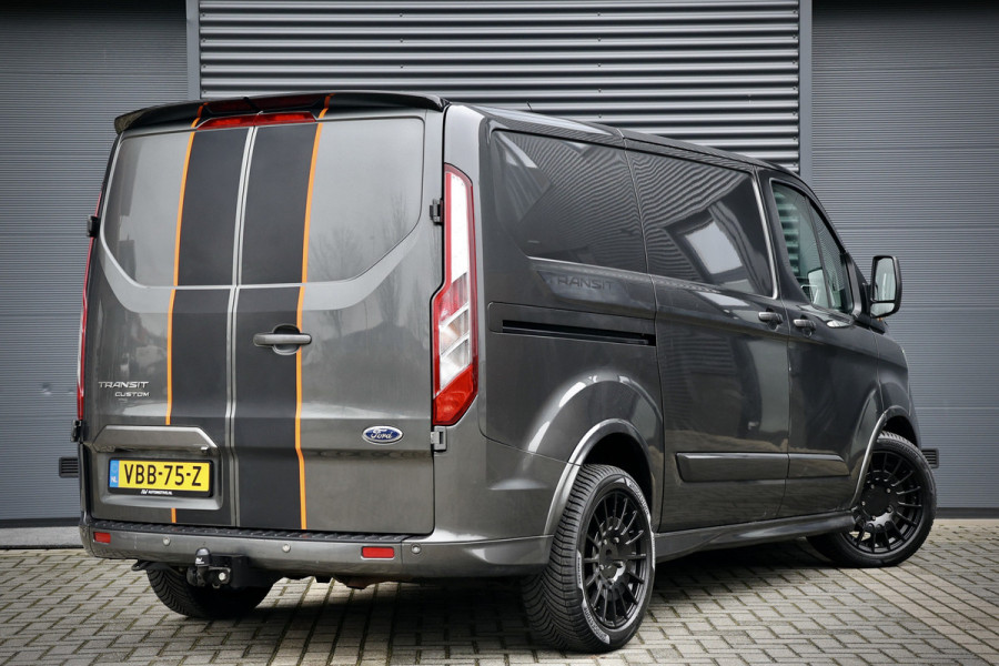 Ford Transit Custom 310 2.0 TDCI 170 PK AUT Sport | Navigatie | CarPlay | Camera | Elek. stoel | Trekhaak | Stoelverwarming | Leder | LED | Nieuwe distributieriem en dynamo | Nieuwe APK | NAP Logisch