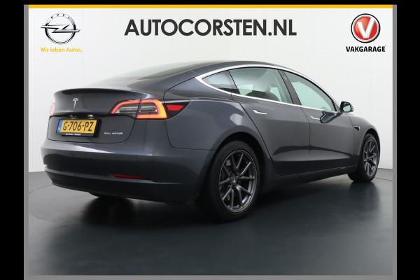 Tesla Model 3 Long Range 75kWh 463PK 18" Full-Self-Driving-Computer 3 Telefoon-Sleutel Premium Audio 4wd  19" Lmv AutoPilot Panoramadak Camera Stoel en achterbank verwarming Keyless Electr.Stoelen+Memory+Easy-Entry WiFi Origineel Nederlandse auto Grootste accu, Tot 16,5kwh thuis laden. Accu garantie 10-12-2027 / 192.000km