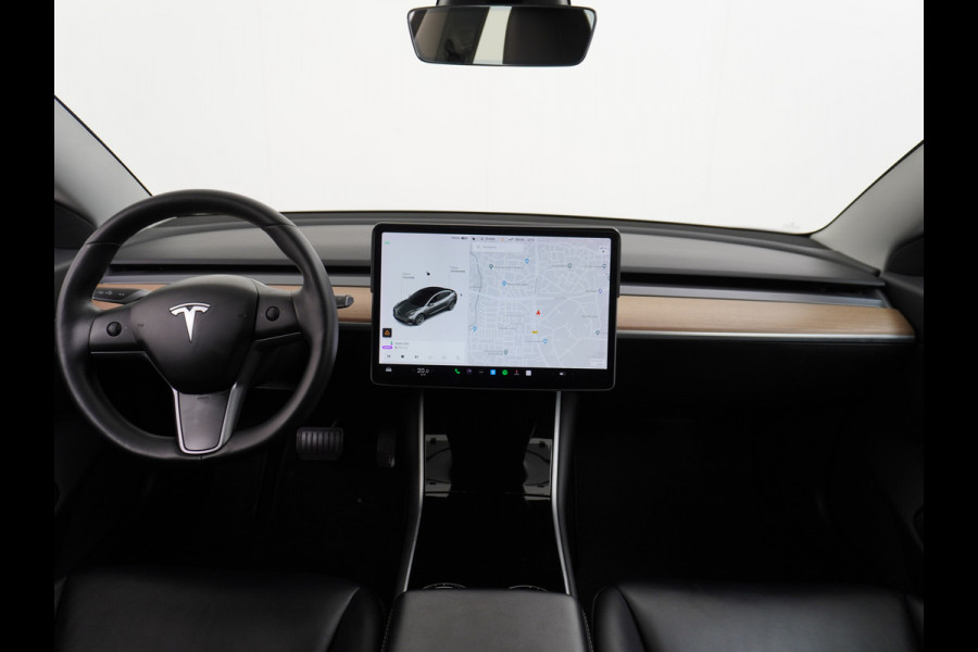 Tesla Model 3 Long Range 75kWh 463PK 18" Full-Self-Driving-Computer 3 Telefoon-Sleutel Premium Audio 4wd  19" Lmv AutoPilot Panoramadak Camera Stoel en achterbank verwarming Keyless Electr.Stoelen+Memory+Easy-Entry WiFi Origineel Nederlandse auto Grootste accu, Tot 16,5kwh thuis laden. Accu garantie 10-12-2027 / 192.000km