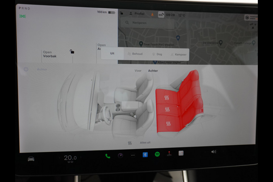 Tesla Model 3 Long Range 75kWh 463PK 18" Full-Self-Driving-Computer 3 Telefoon-Sleutel Premium Audio 4wd  19" Lmv AutoPilot Panoramadak Camera Stoel en achterbank verwarming Keyless Electr.Stoelen+Memory+Easy-Entry WiFi Origineel Nederlandse auto Grootste accu, Tot 16,5kwh thuis laden. Accu garantie 10-12-2027 / 192.000km