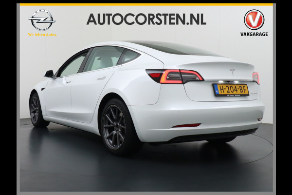 Tesla Model 3 Long Range 75kWh 463PK Trekhaak Ivory-Int. FSD Full Self Driving Computer-3 Premium Audio 4wd Leer AutoPilot Panoramadak Camera' Stoel en achterbank verwarming Keyless Electr.Stoelen+Memory+Easy-Entry WiFi Origineel Nederlandse auto Grootste accu, Tot 16,5kwh thuis laden. Afneembare Trekhaak 1.000kg trekvermogen