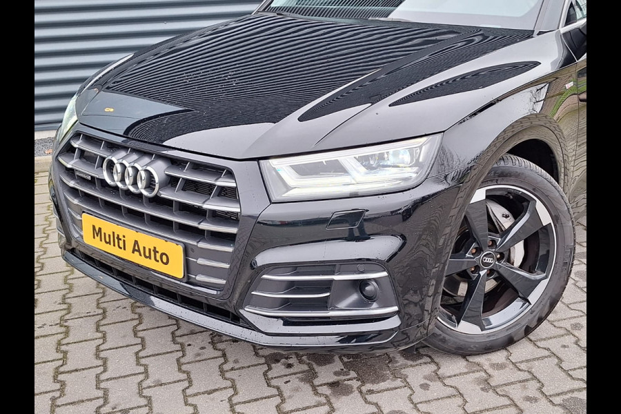 Audi Q5 55 TFSI e Quattro S-Line Plug In Hybrid PHEV | Luchtvering | Trekhaak af Fabriek | Panodak | Adaptive Cruise | Lederen Sportstoelen Massage | Stoelverwarming |