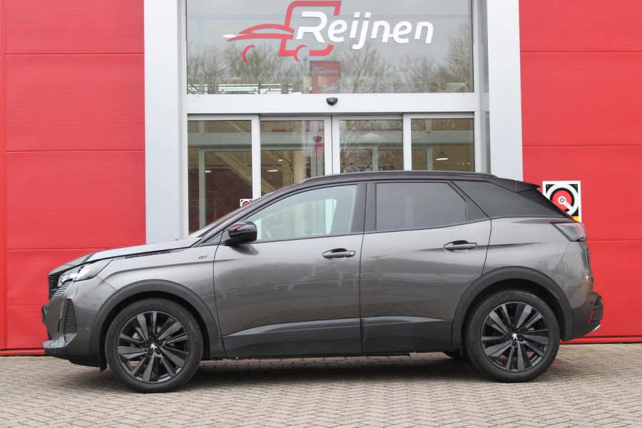 Peugeot 3008 1.2 130PK AUTOMAAT GT PACK BUSINESS | ELEKTRISCH BEDIENBARE ACHTERKLEP | DODEHOEK DETECTIE | STOEL VERWARMING | KEYLESS ENTRY/START | BLACK PACK | CLIMATE CONTROL | APPLE CARPLAY/ANDROID AUTO | FULL LED KOPLAMPEN | ADAPTIVE CRUISE CONTROL | 19" LICHTMETALEN VELGEN | PARKEERSENSOREN VOOR EN ACHTER |