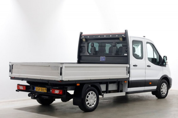 Ford Transit 350 2.0 TDCI 170pk L3H1 D.C. RWD Open laadbak Trekhaak 3500kg 09-2020