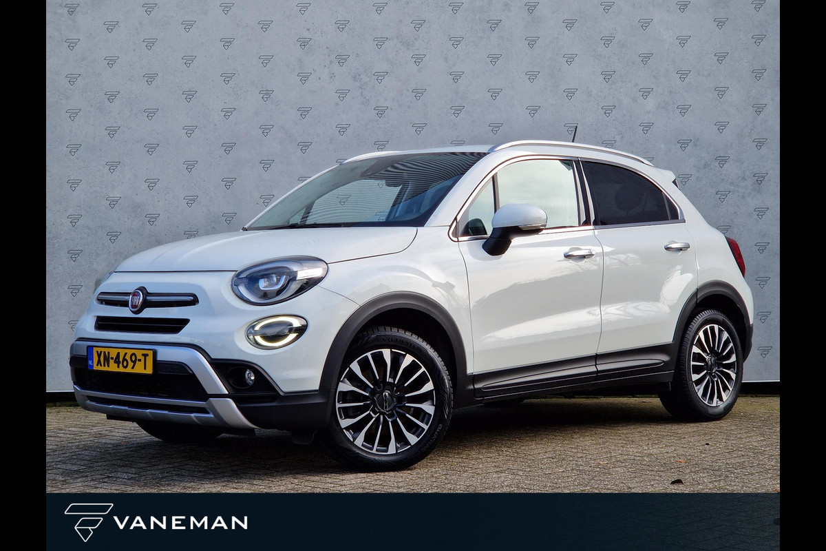 Fiat 500X Cross 1.3 GSE City Cross Automaat | Camera | Navi | 17” Velgen | Clima | Key-Less | PDC | Cruise | LED |