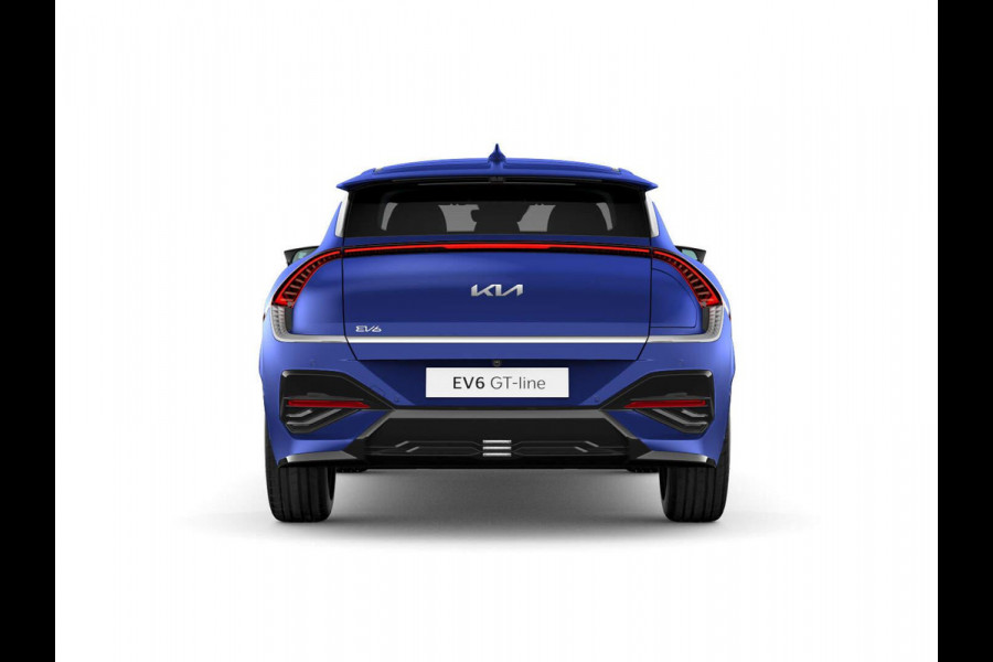 Kia Ev6 GT-Line AWD 84 kWh | Uit voorraad leverbaar | Yacht Blue Matte