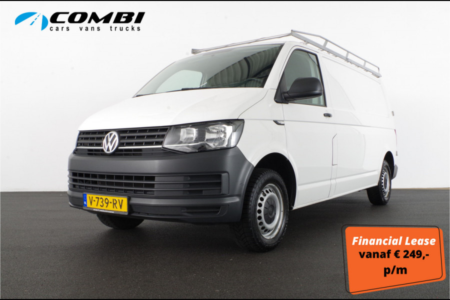 Volkswagen Transporter 2.0 TDI L2H1 > trekhaak/lange uitvoering L2 met 287cm lange laadruimte/imperiaal