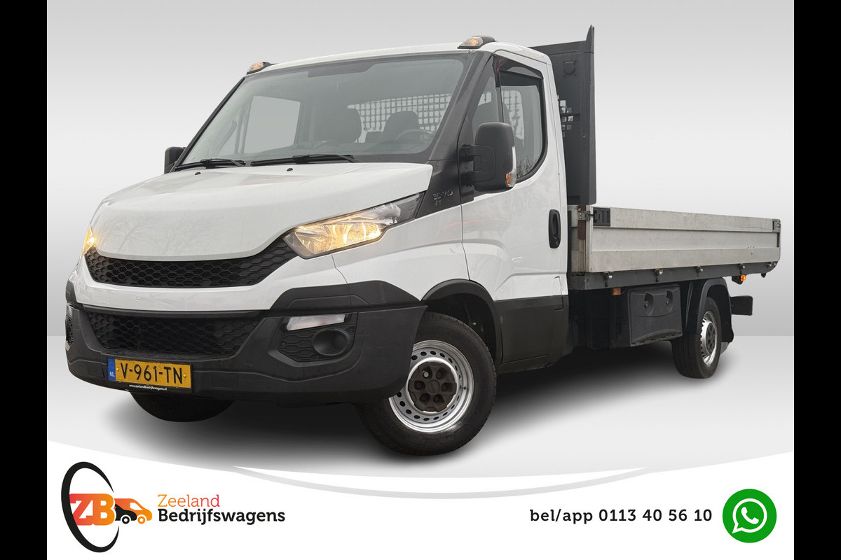 Iveco Daily 35S14 2.3 410 Open laadbak | NL-auto | 1e eigenaar | L4.50 x B2.10 | 3.5T trekhaak | Automaat | Airco