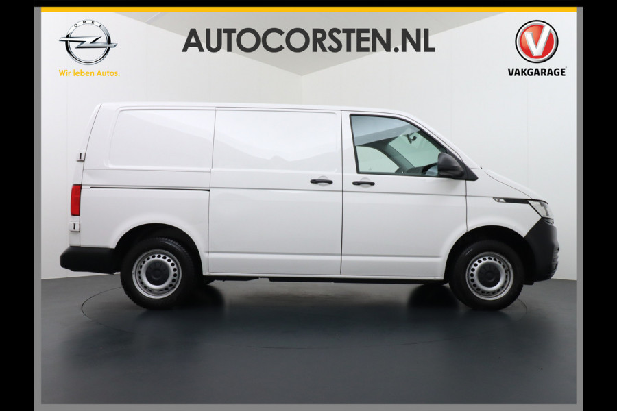 Volkswagen Transporter 2.0TDI L1H1 26 3 Persoons Apple Carplay Android Auto Airco Cruise Control Pdc Betonplex vloer Wandbetimmering Schuifdeur Economy Business pakket 1e Eigenaar, Euro 6