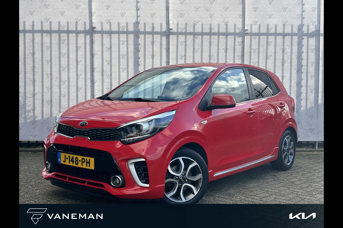 Kia Picanto 1.0 MPi GT-Line Edition | Camera | Navi | Airco | Leder | Apple CarPlay/Android Auto | 15" Velgen | Cruise | LED |