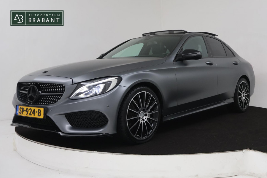 Mercedes-Benz C-Klasse 180 AMG Sport Edition Premium Plus (PANORAMADAK, CAMERA, STOELVERWARMING, NAVIGATIE, STUURBEDIENING)