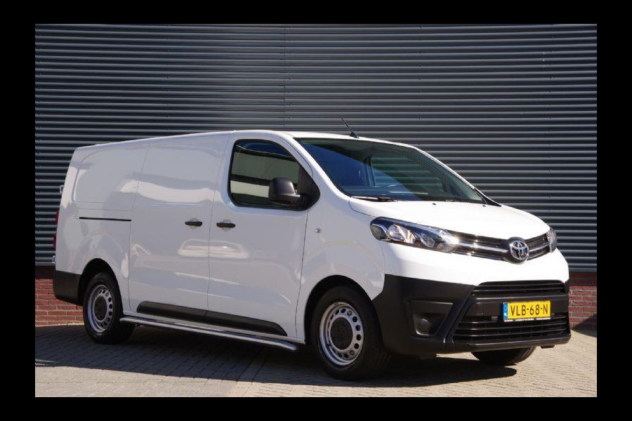 Toyota ProAce Long Worker 1.5 D-4D L3, AIRCO, CRUISE, BLUETOOTH, NL AUTO, SIDEBARS, NAP, ZEER NETJES