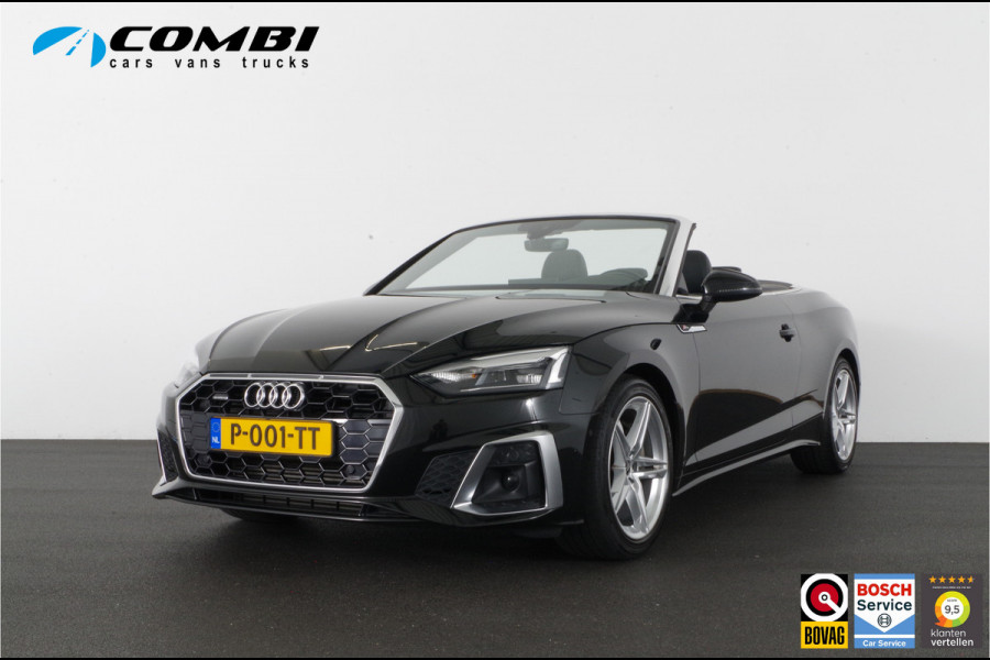 Audi A5 Cabriolet 45 TFSI quattro S edition 266pk > Full S-Line/cabrio/Leer/18inch/camera