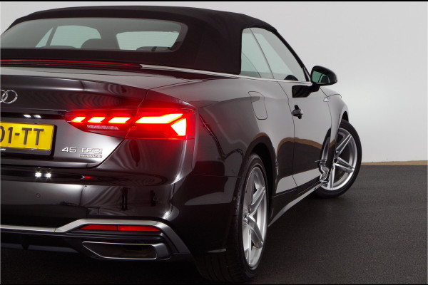 Audi A5 Cabriolet 45 TFSI quattro S edition 266pk > Full S-Line/cabrio/Leer/18inch/camera