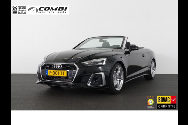 Audi A5 Cabriolet 45 TFSI quattro S edition 266pk > Full S-Line/cabrio/Leer/18inch/camera