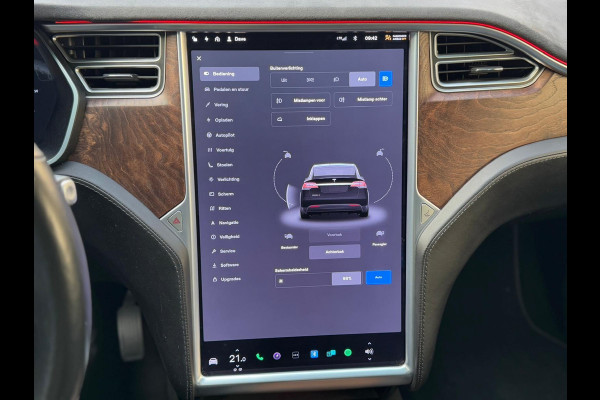 Tesla Model X 75D Base 6 persoons, lederen interieur , achteruitrijcamera, Autopilot, nl auto met nationale auto pas