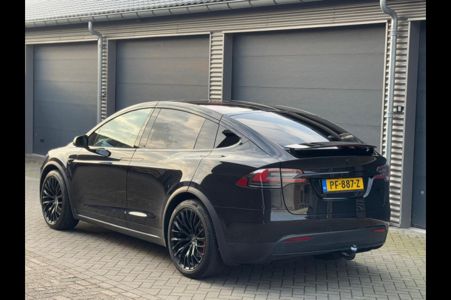 Tesla Model X 75D Base 6 persoons, lederen interieur , achteruitrijcamera, Autopilot, nl auto met nationale auto pas