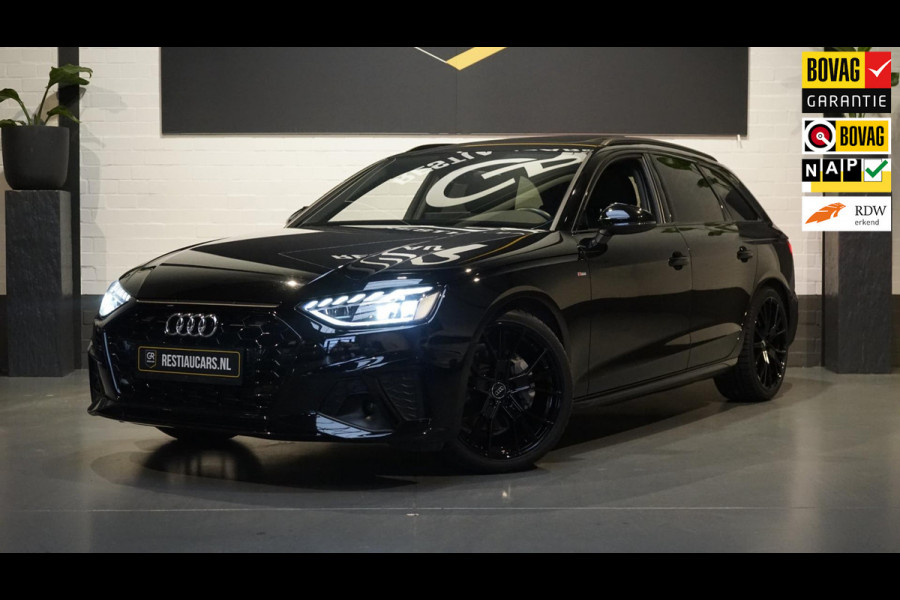 Audi A4 Avant 40 TFSI S-Line BLACK EDITION AUTOMAAT-ACC-AUDI SOUND-CAMERA-ELEKTRISCHE STOELEN-KEYLESS-MATRIX-TREKHAAK