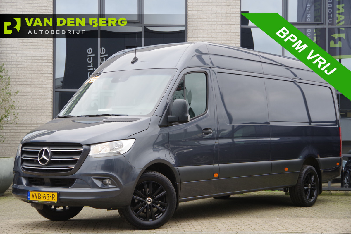 Mercedes-Benz Sprinter 319 3.0 CDI V6 L3H2 AUT-7, LEDER, 3.5T TREKHAAK, CRUISE, MBUX, CAMERA, STANDKACHEL, CLIMA, APPLE CARPLAY/ANDROID AUTO, PARKEERSE