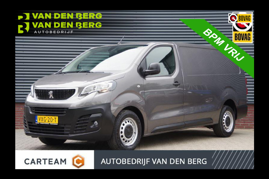 Peugeot Expert 231L3 2.0 BlueHDI 120PK, APPLE CARPLAY, NAVI, CRUISE, AIRCO, PARKEERSENSOREN,