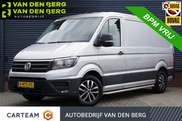 Volkswagen Crafter 35 2.0 TDI L3H2 (L2H1) 140PK AUT. CAMERA, NAVI, TREKHAAK, CRUISE, AIRCO, PARKEERSENSOREN, NL AUTO, NAP