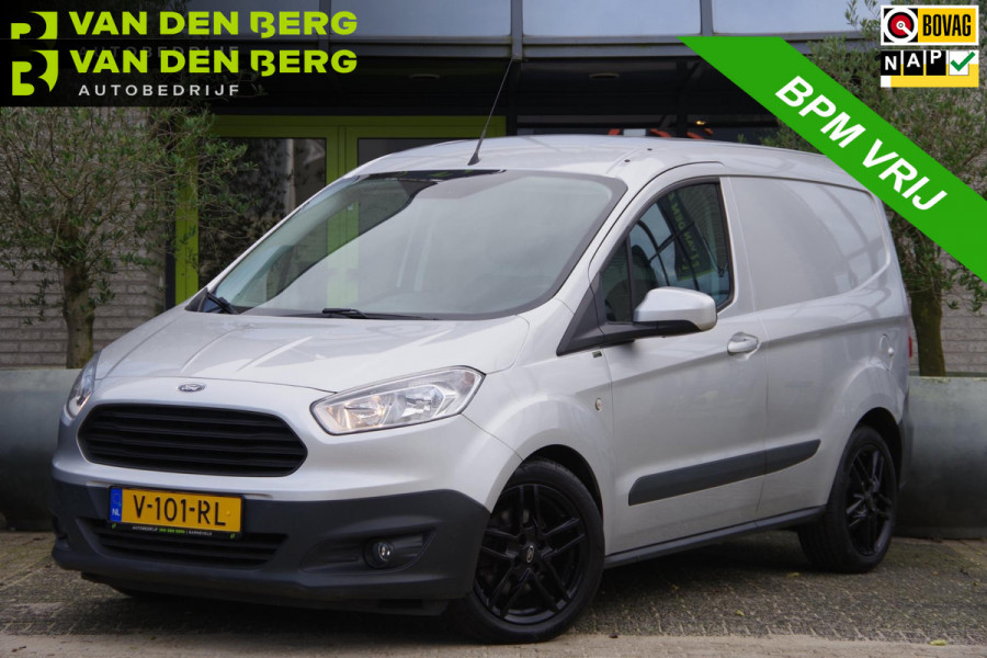 Ford Transit Courier 1.5 TDCI 100PK, E6, AIRCO, CRUISE, NAVI, STOELVERWARMING, BLUETOOTH, SCHUIFDEUR, NL AUTO, NAP