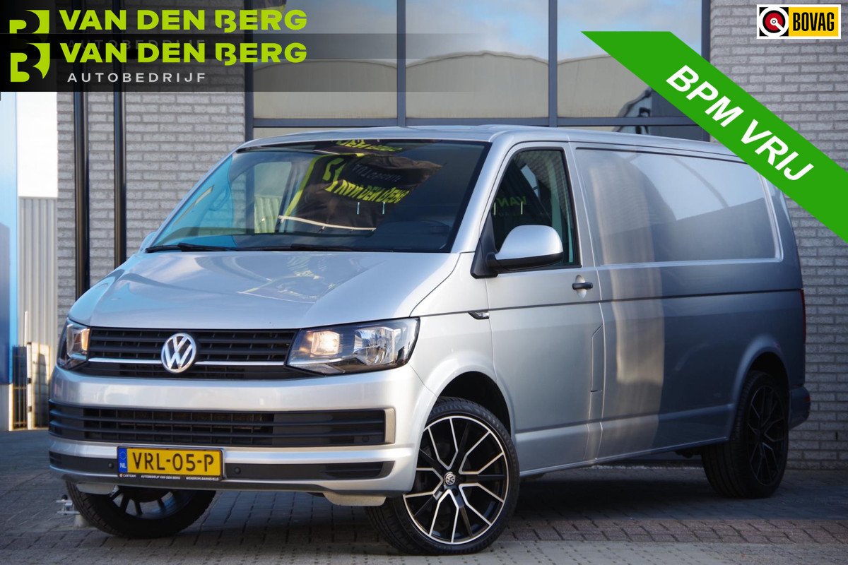 Volkswagen Transporter 2.0 TDI L2 150PK, AIRCO, CRUISE, NAVI, PARKEERSENSOREN, STOELVERWARMING DUBBELE CABINE LEVERBAAR