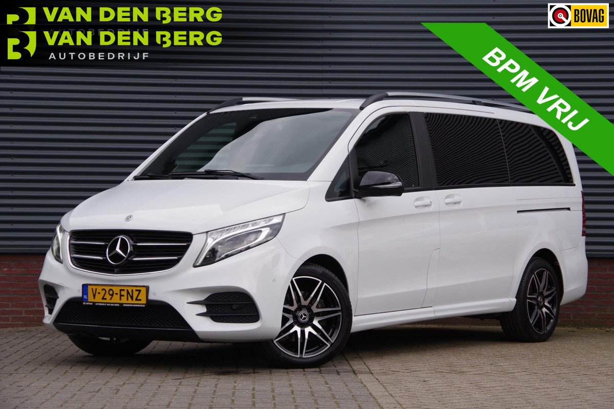 Mercedes-Benz V-Klasse 250d AMG L2 DC-5P. AUT. LED, LEDER, 360 CAMERA, NAVI, CRUISE, CLIMA, PDC, STOELVERWARMING, BLUETOOTH