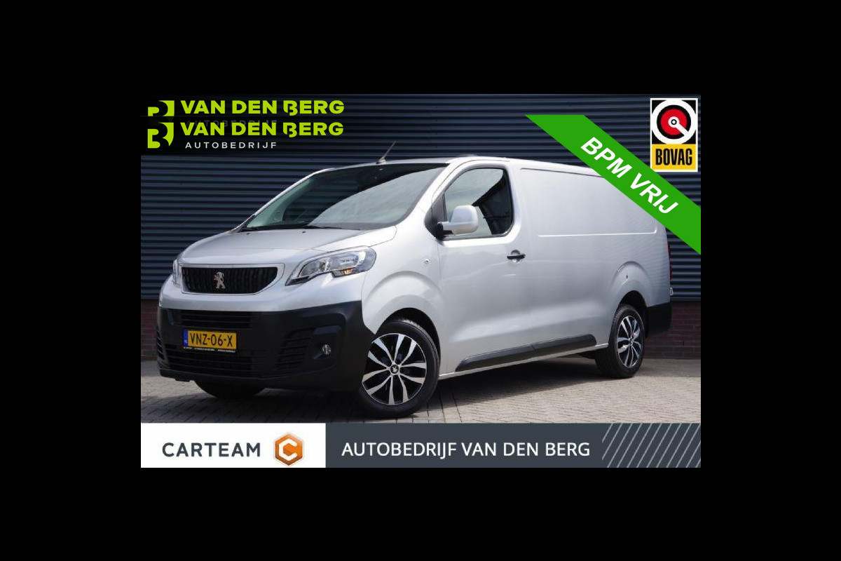 Peugeot Expert 231L 2.0 L3 180PK AUT, NAVI, CRUISE, AIRCO, APPLE CARPLAY/ANDROID AUTO, PARKEERSENSOREN