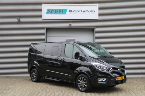 Ford Transit Custom 320 2.0 TDCI L2H1 Titanium X 170pk - Adaptive Cruise - Blind Spot - Navigatie - Camera - Leder - Rijklaar