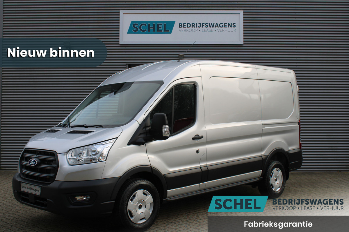 Ford Transit 350 2.0 TDCI L2H2 Trend 165pk - Facelift - Adaptive Cruise - Navigatie - Blind Spot - 360 Camera - Stoel - Stuurverwarming - Rij