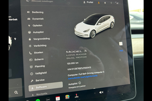 Tesla Model 3 Long Range AWD 75 kWh 88% SOH Trekhaak (1.000kg)