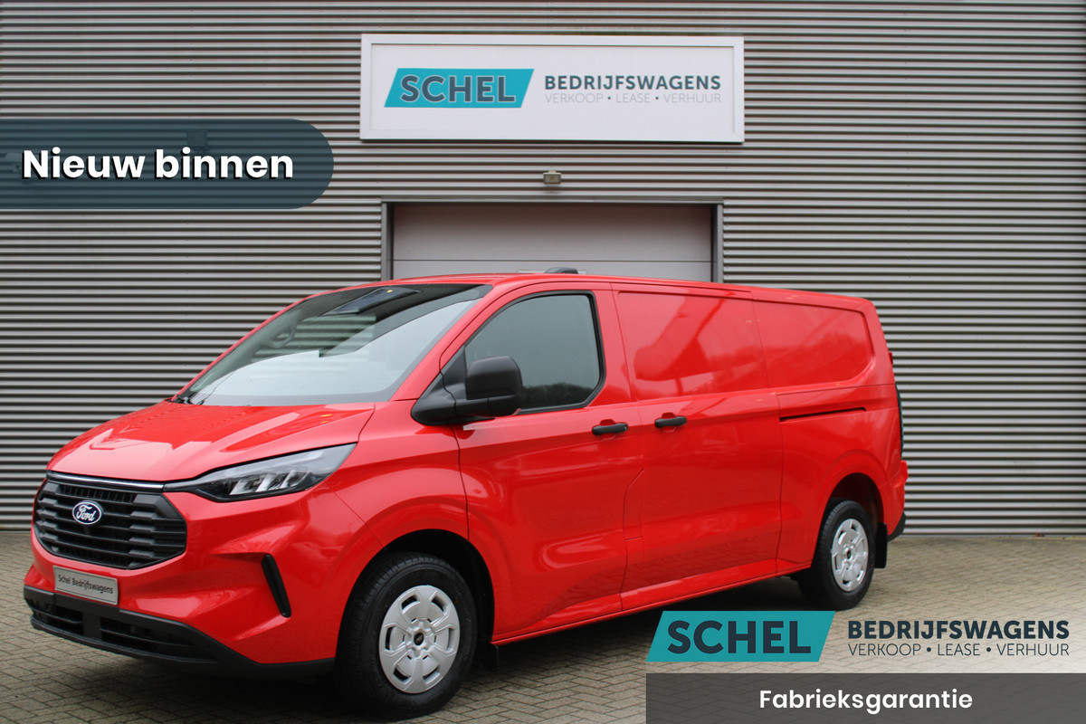 Ford Transit Custom 320 2.0 TDCI L2H1 Trend 136pk - 2x Schuifdeur - Carplay - Camera - Stoelverwarming - LED - 70l tank - Rijklaar