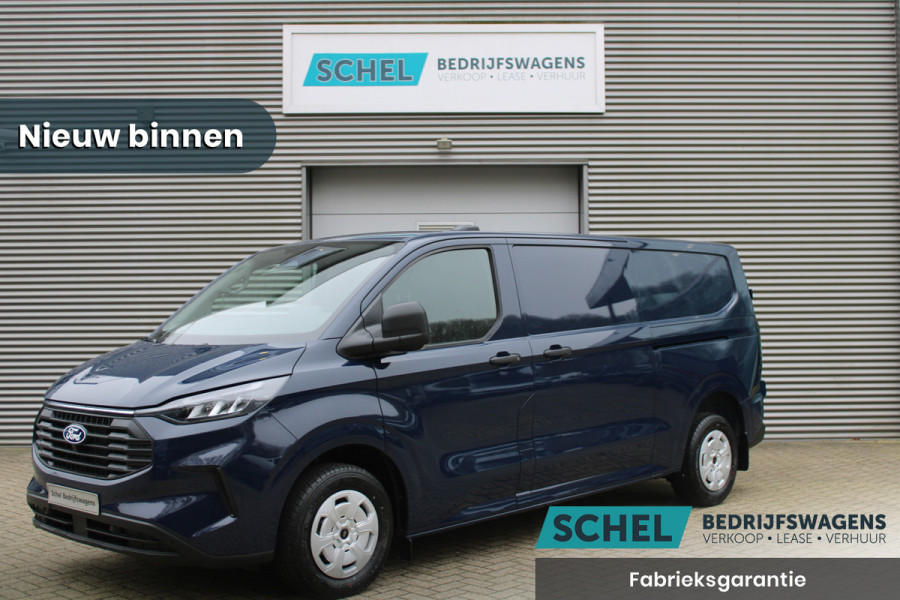 Ford Transit Custom 320 2.0 TDCI L2H1 Trend 136pk - 2x Schuifdeur - Carplay - Camera - Stoelverwarming - LED - 70l tank - Rijklaar