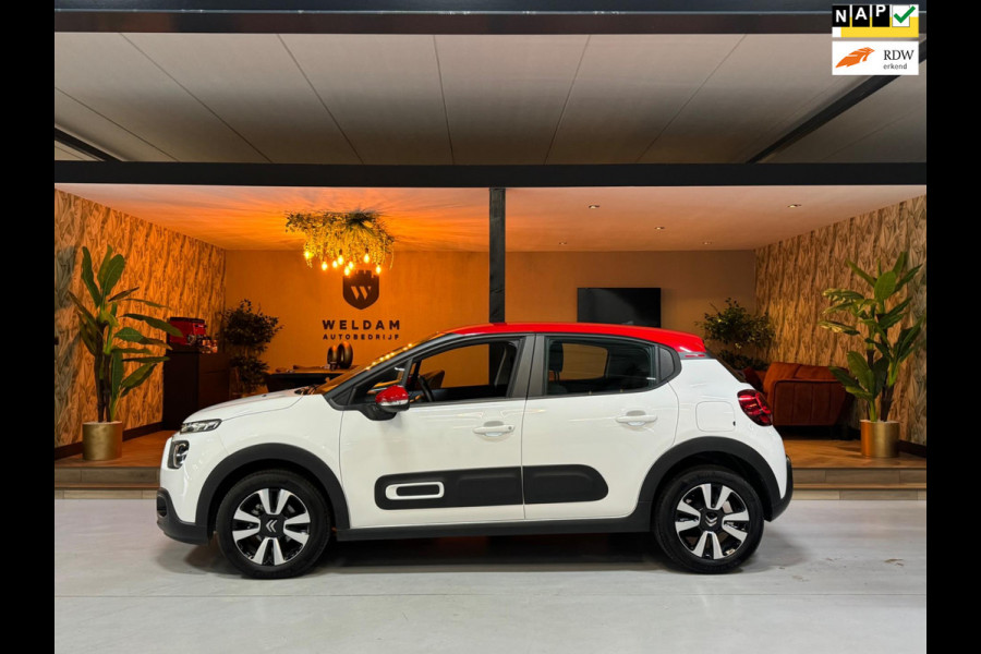 Citroën C3 1.2 PureTech Shine Garantie CarPlay Lane assist Parkeerhulp Cruise Navi AC Rijklaar