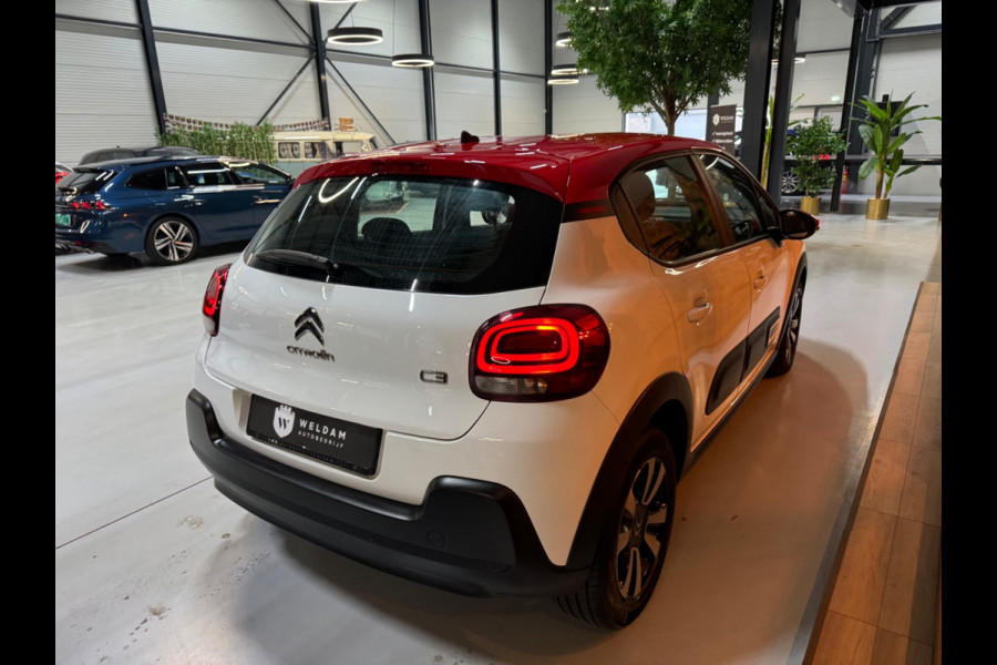 Citroën C3 1.2 PureTech Shine Garantie CarPlay Lane assist Parkeerhulp Cruise Navi AC Rijklaar