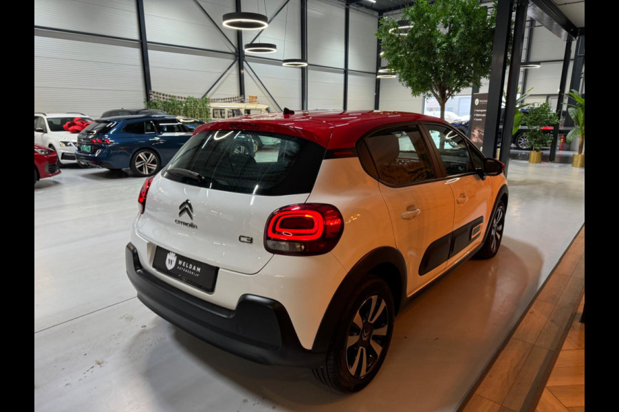 Citroën C3 1.2 PureTech Shine Garantie CarPlay Lane assist Parkeerhulp Cruise Navi AC Rijklaar