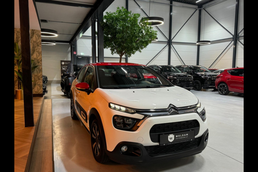 Citroën C3 1.2 PureTech Shine Garantie CarPlay Lane assist Parkeerhulp Cruise Navi AC Rijklaar