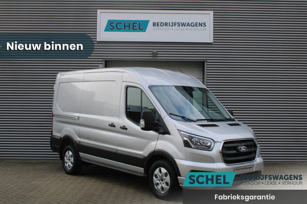 Ford Transit 350 2.0 TDCI L2H2 Limited 165pk - 2x Schuifdeur - Adaptive Cruise - Xenon - Navi - Blind Spot - 360 camera - Rijklaar